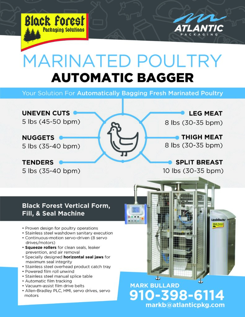 Marinated Poultry Automated Bagger