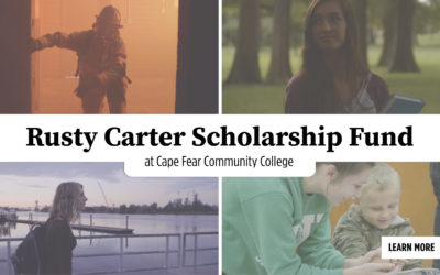 Rusty Carter Scholarship Fund for CFCC, 2020