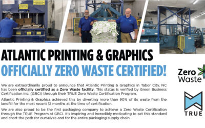 Atlantic Printing & Graphics Is Zero Waste Certified