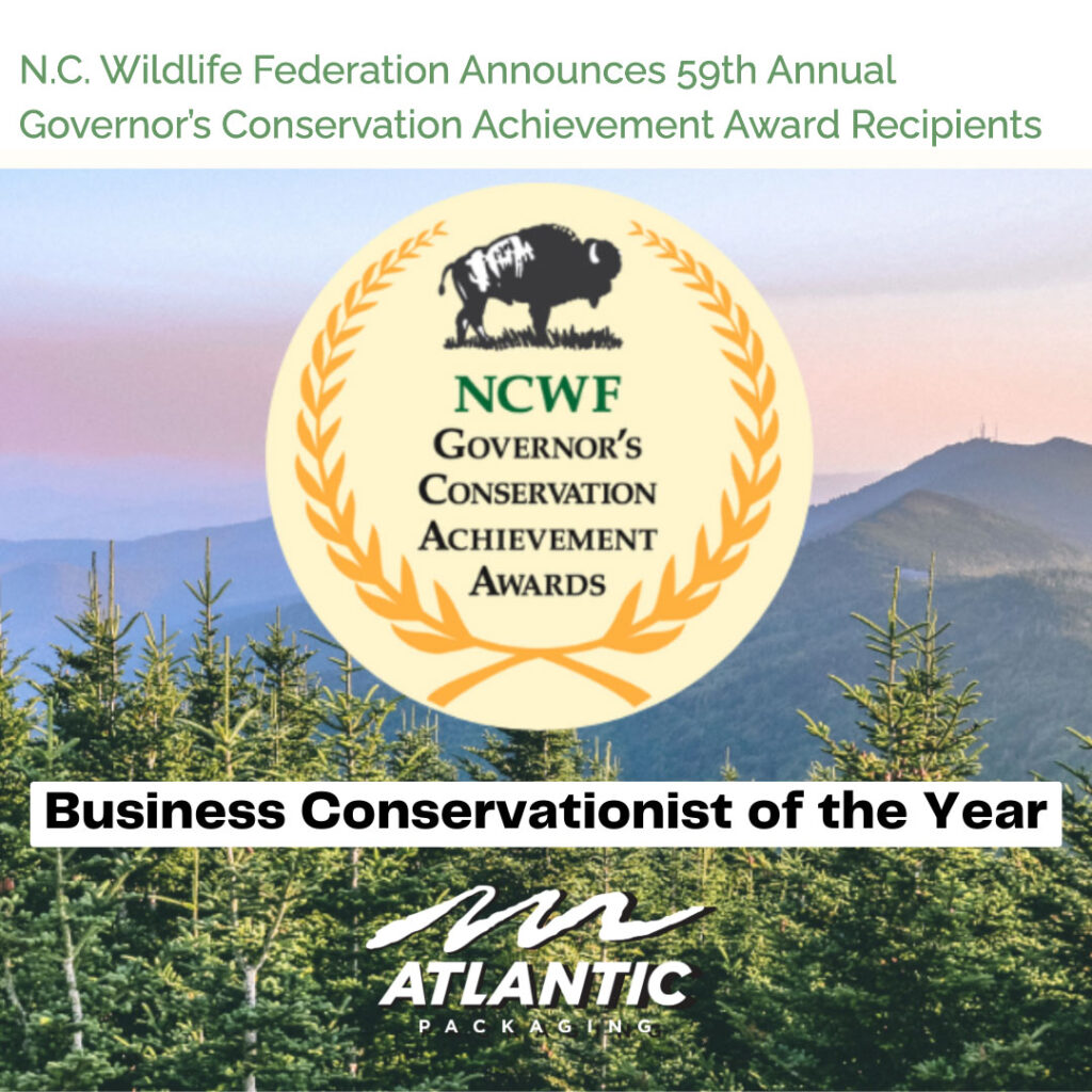 Atlantic Packaging Named Business Conservationist of the Year