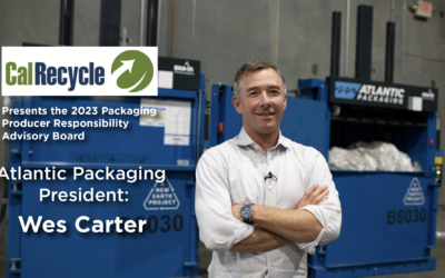 Wes Carter, President of Atlantic Packaging, Appointed to Advisory Board for CA SB-54