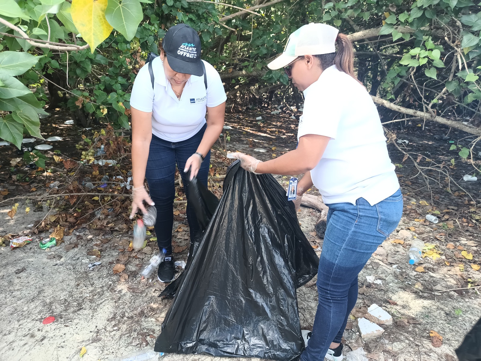 beach clean up DR
