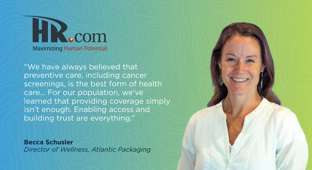 HR.com Features Atlantic Wellness Director, Becca Schusler
