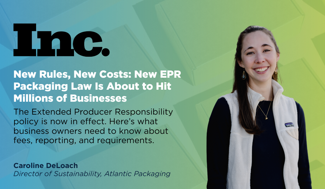 Caroline DeLoach Featured in Inc. on New EPR Packaging Laws