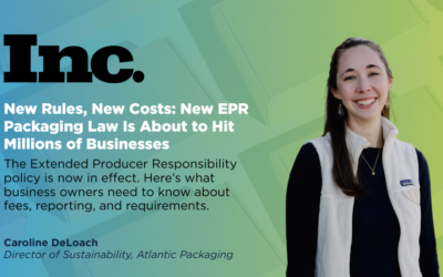 Caroline DeLoach Featured in Inc. on New EPR Packaging Laws