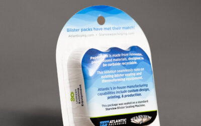 Atlantic and Starview Demonstrate a Fiber-Based Alternative to Blister Packaging